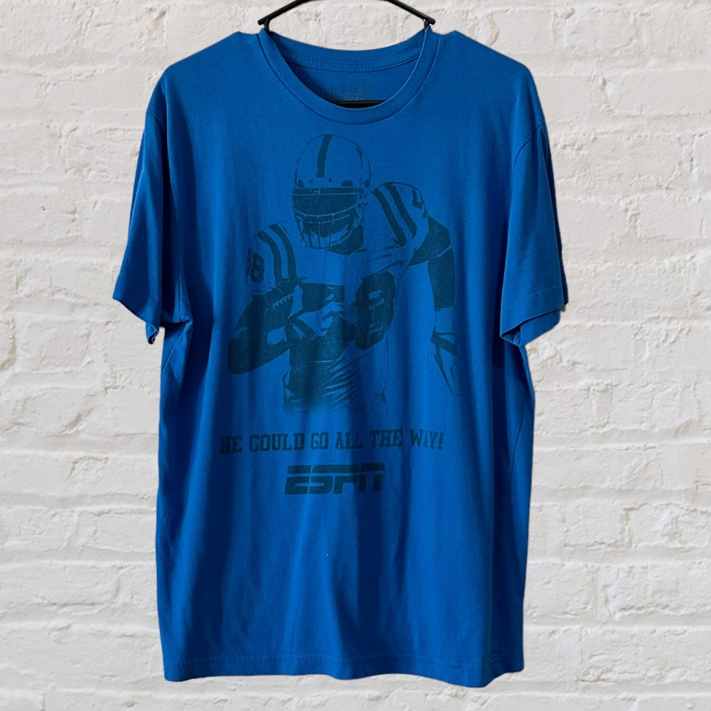 Collectibles ESPN He could go‎ all the way T-Shirt Men’s Sz Large